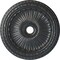 Ekena Millwork Viceroy Ceiling Medallion (Fits Canopies up to 4 7/8"), 35 1/8"OD x 4 7/8"ID x 2 1/2"P, Pewter CM35VIPES - alternate 1